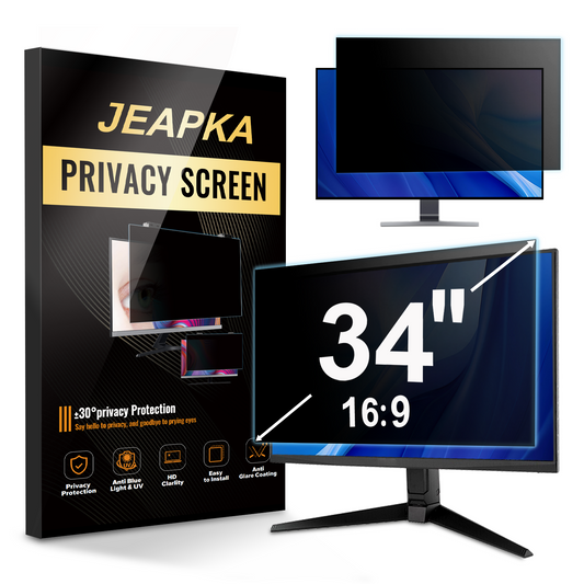 JEAPKA 34 inch 16:9 Computer Privacy Screen: Protecting Your Privacy and Enhancing Visual Experience