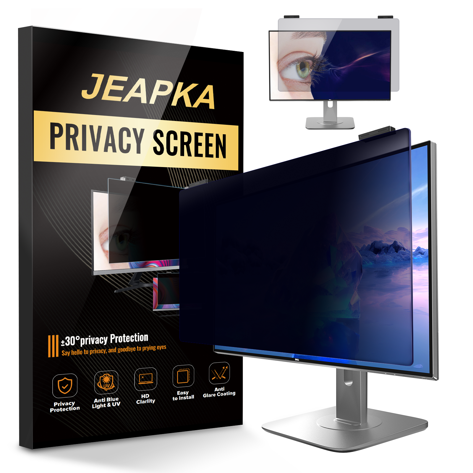 Monitor Hanging Privacy Screen